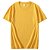 Camiseta básica gola redonda em algodão manga curta reforço na costuras varias cores - Imagem 7