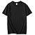 Camiseta básica gola redonda em algodão manga curta reforço na costuras varias cores - Imagem 8