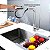 Torneira de Cozinha Ducha Extensível Monocomando Spin Aço Inox Escovado - Imagem 4