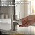 Torneira de Cozinha Ducha Extensível Monocomando Spin Aço Inox Escovado - Imagem 4