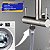Torneira de Parede Flexível Saída Dupla Double Flex Inox Escovado Maquina de Lavar Lava Louças Purificador - Imagem 3