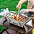 Churrasqueira Portátil Desmontável a Carvão Flex Grill Fabricada em Inox Escovado - Imagem 5