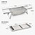 Churrasqueira Portátil Desmontável a Carvão Flex Grill Fabricada em Inox Escovado - Imagem 10