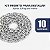 Corrente Calibrada Kit com 10 Metros em Inox 316 6mm Din 766 para Lancha, Barco e Veleiro - Imagem 5