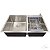 Cuba Gourmet Dupla Retangular com Acessórios em Aço Inox Escovado 78x48x22cm - Imagem 1