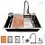 Cuba Gourmet Retangular com Acessórios e Torneira em Aço Inox Escovado 75x46x22cm - Imagem 1