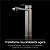 Torneira de Banheiro Lavabo Misturador Monocomando Bica Alta Aço Inox 304 Escovado - Imagem 11