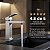 Torneira de Banheiro Lavabo Misturador Monocomando Aço Inox 304 Escovado - Imagem 6