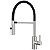 Torneira Gourmet de Cozinha Flexível Misturador Monocomando Inox Escovado Suporte Magnético - Imagem 1