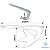 Kit Completo Âncora Bruce Aço Galvanizado 2kg Jet Ski Barco - Imagem 6