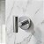 Kit Acessórios de Banheiro ou Lavabo com 3 peças Tubular Aço Inox Polido - Imagem 6