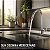 Torneira de Cozinha Gourmet Extensível Monocomando Premium Icon Cromo - Imagem 4