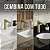 Torneira de Banheiro Lavabo Misturador Monocomando Paris Dourada Escovada - Imagem 7