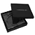 Cinzeiro Nerone Square Cristal K9 - 4 Charutos - Imagem 4