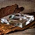Cinzeiro Nerone Square Cristal K9 - 4 Charutos - Imagem 1