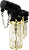 Isqueiro Maçarico Nerone 1 Chama Torch Clear - Imagem 1