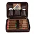 Porta-Charutos Nerone Travel Case Umidor - Couro Marrom - Imagem 1