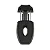 Cortador Xikar VX2 - Metal - Preto Fosco - Corte em V - Imagem 4