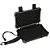 Umidor p/5 charutos NERONE Cigar Travel ABS c/ higrometro Preto - Imagem 3
