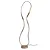 COLUNA FLOW DOURADO E BRANCO - Imagem 1