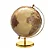 GLOBO DECORATIVO MARRROM E DOURADO 34CM - Imagem 1