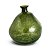 VASO BEXIGA VERDE EM VIDRO 26cm - Imagem 1