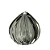 GOTA DECORATIVA FUMÊ 13cm - Imagem 1