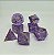 Raven Bones  - Set completo com 7 Dados de RPG - Encomenda - Imagem 1