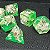 Toxic Memento Morri  - Set completo com 7 Dados de RPG Encomenda - Imagem 2