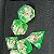 Toxic Memento Morri  - Set completo com 7 Dados de RPG Encomenda - Imagem 4