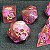 Rose Memento Morri - Set completo com 7 Dados de RPG - Encomenda - Imagem 2