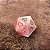 Dado d20 Single - Salva Guarda - Branco e rosa - Imagem 3