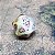 Dado d20 Single - Salva Guarda - Branco e amarelo - Imagem 3
