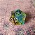 Dado d20 Single - Salva Guarda - Verde e Amarelo - Imagem 2