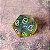 Dado d20 Single - Salva Guarda - Verde e Amarelo - Imagem 3