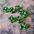 Set Dados RPG - O Um Anel - Artesanal - Esmeralda - Imagem 1
