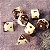 Pudim - Set completo com 7 Dados de RPG - Encomenda - Imagem 3