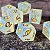 Set Dados RPG - O Um Anel - Artesanal - Silmarils - Encomenda - Imagem 1