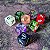 Set Dados RPG - O Um Anel - Artesanal - Misto 2 -  Entrega imediata - Imagem 2