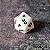 Dado D20 jumbo 30 mm  - Branco Fraturado - Entrega Imediata outlet - Imagem 1