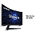 Monitor Gamer Curvo Samsung Odyssey 34" Ultra WQHD, 165Hz, 1ms, série G5, LC34G55TWWLMZD Cor Preto - Imagem 4