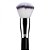 Pincel de Maquiagem F16 Daymakeup Po Acabamento Arredondado Grande Fibra Optica - Imagem 1