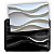 Forma ABS Gesso / Cimento - Dunas cm 44x29,5 Ref 08 - Imagem 1