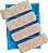 Forma Silicone Para Revestimento 3D - Tijolinho Rustico - Imagem 1