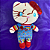 Pelúcia Hello Kitty Chucky - Imagem 1