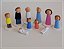 Bonecos para Constelação Familiar na água e na mesa com 10 peças - EVA - Família 1 - Imagem 1