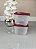 Tupperware Freezertime 1,1 Litro Bordeaux - Imagem 3