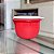Tupperware Tigela Batedeira 1 litro Vermelha tampa Branca - Imagem 2