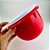 Tupperware Tigela Batedeira 1 litro Vermelha tampa Branca - Imagem 3