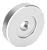 Adaptador 45 RPM em Alumínio CNC para Discos de Vinil 7" | Silver - Imagem 5